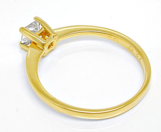 Foto 3 - Princess Diamant-Solitär Ring 0,36 Carat 18K, S8655